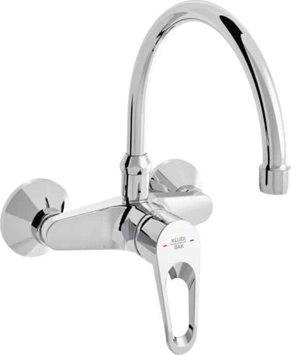 | POLO wall-mounted sink mixer with swivel spout | Al Wadi Sanitary Wares Company February 2024