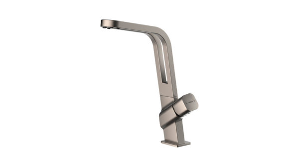 | Single lever kitchen tap with revolutionary open spout concept | Al Wadi Sanitary Wares Company February 2024