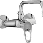 | POLO wall-mounted sink mixer with swivel spout | Al Wadi Sanitary Wares Company May 2024