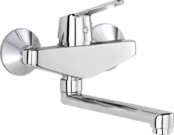 | PEAK wall-mounted single lever sink mixer | Al Wadi Sanitary Wares Company January 2022