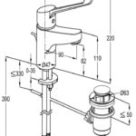 | PEAK medicare single lever basin mixer | Al Wadi Sanitary Wares Company January 2022